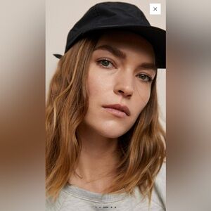 NWT MANGO Ball Cap Adjustable Black